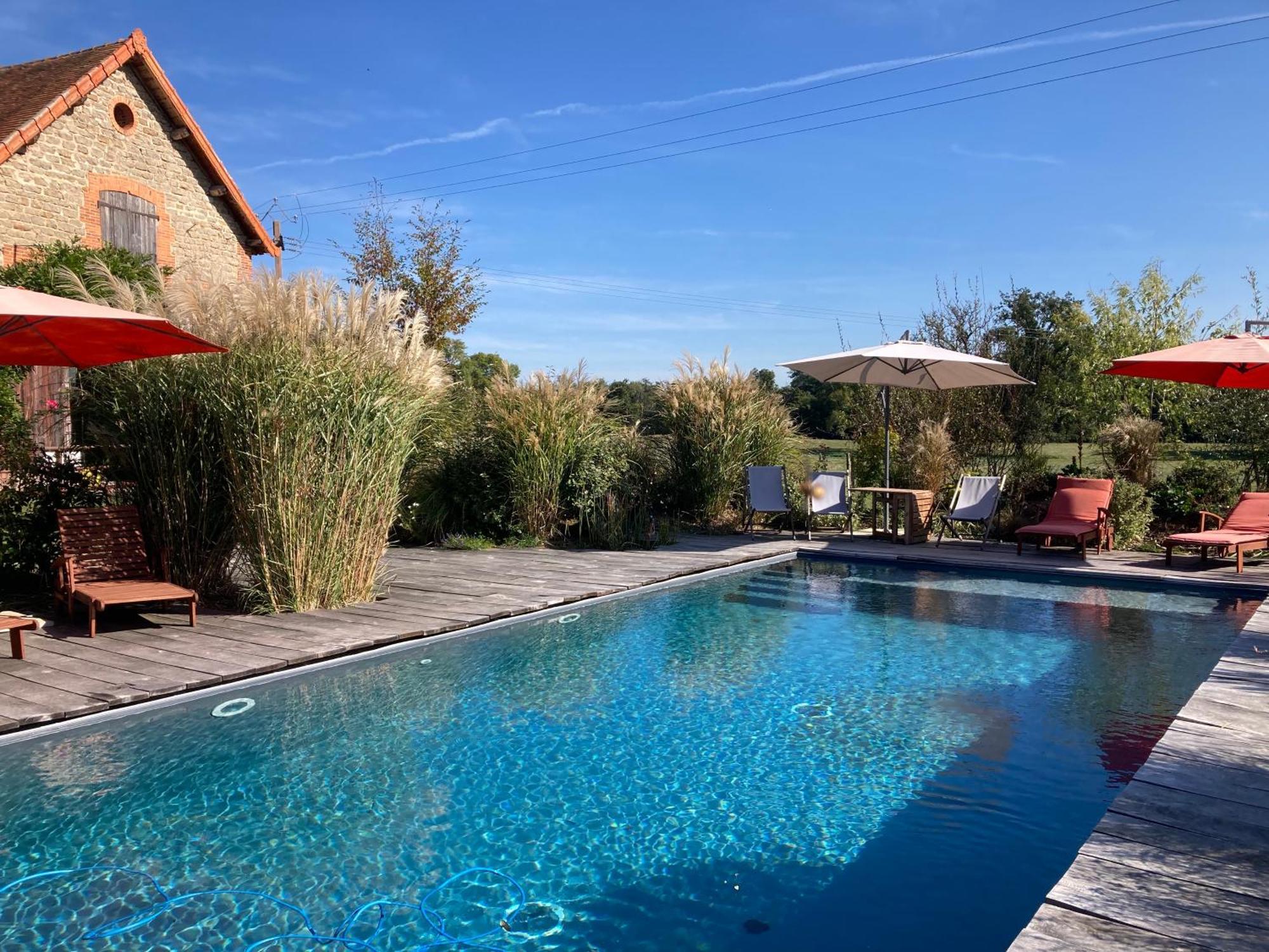 Bed and Breakfast Les Jardins Des Soussilanges Céron Exterior foto