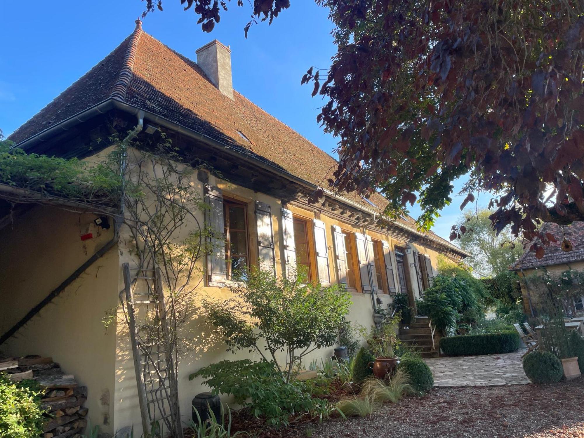 Bed and Breakfast Les Jardins Des Soussilanges Céron Exterior foto